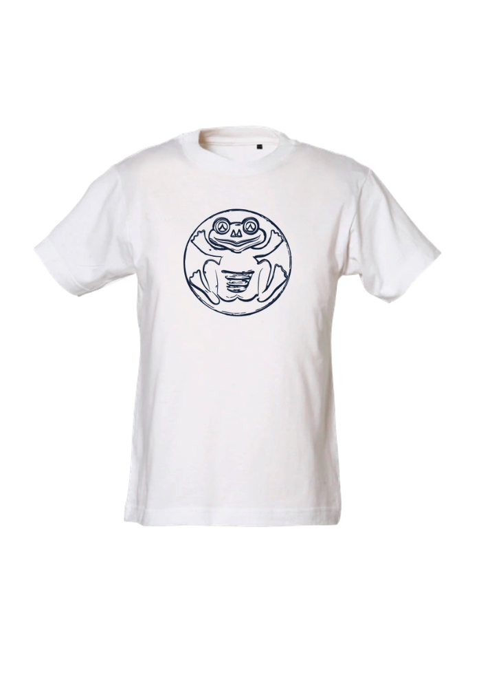 Vit Grodan T-shirt Barn