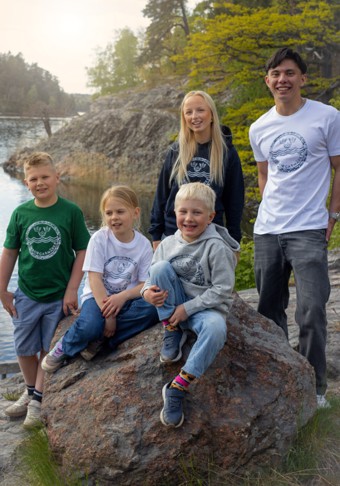 Blå Simborgar T-shirt Barn