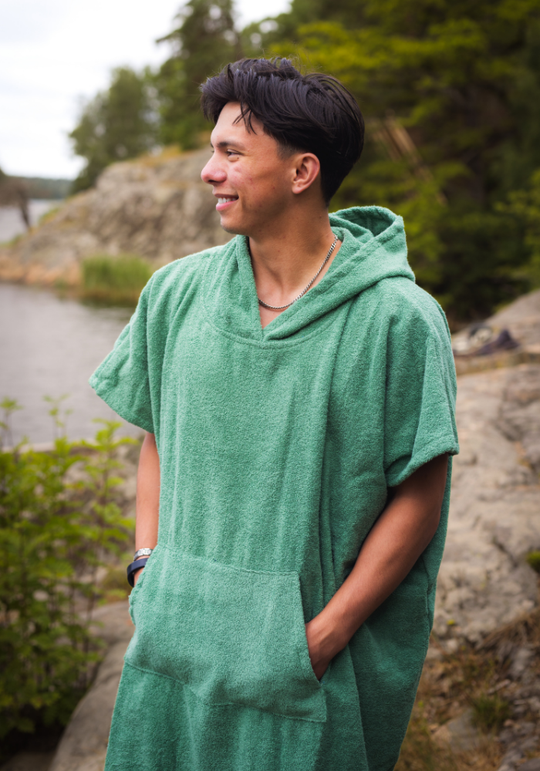 Badponcho Simlärare