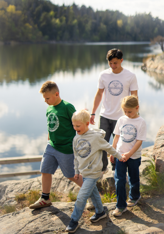 Blå Simborgar T-shirt Barn