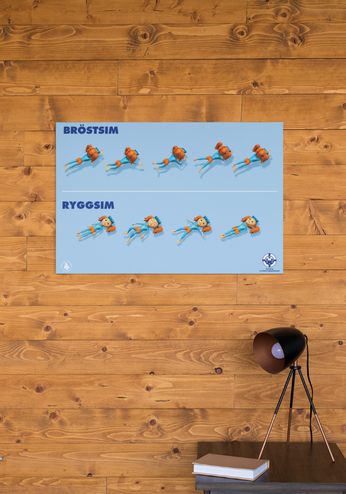 Bröst- och ryggsimsaffish