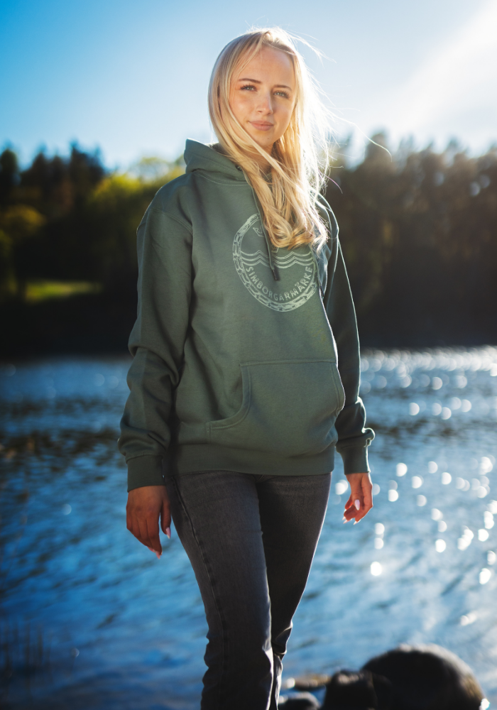 Limited edition Simborgarhoodie grön