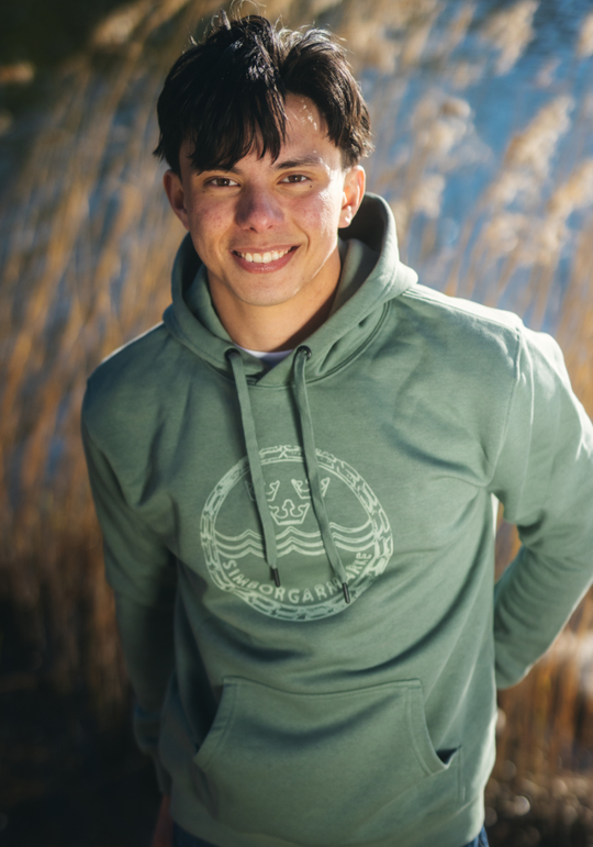 Limited edition Simborgarhoodie grön