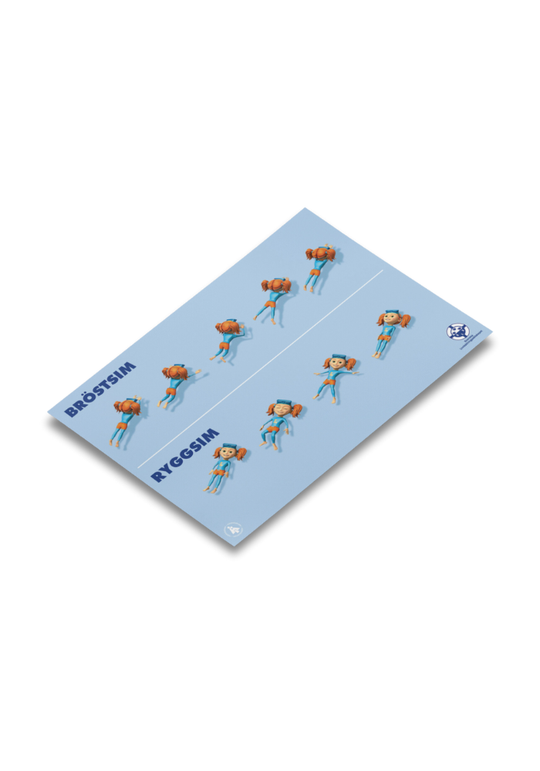 Bröst- och ryggsimsaffish