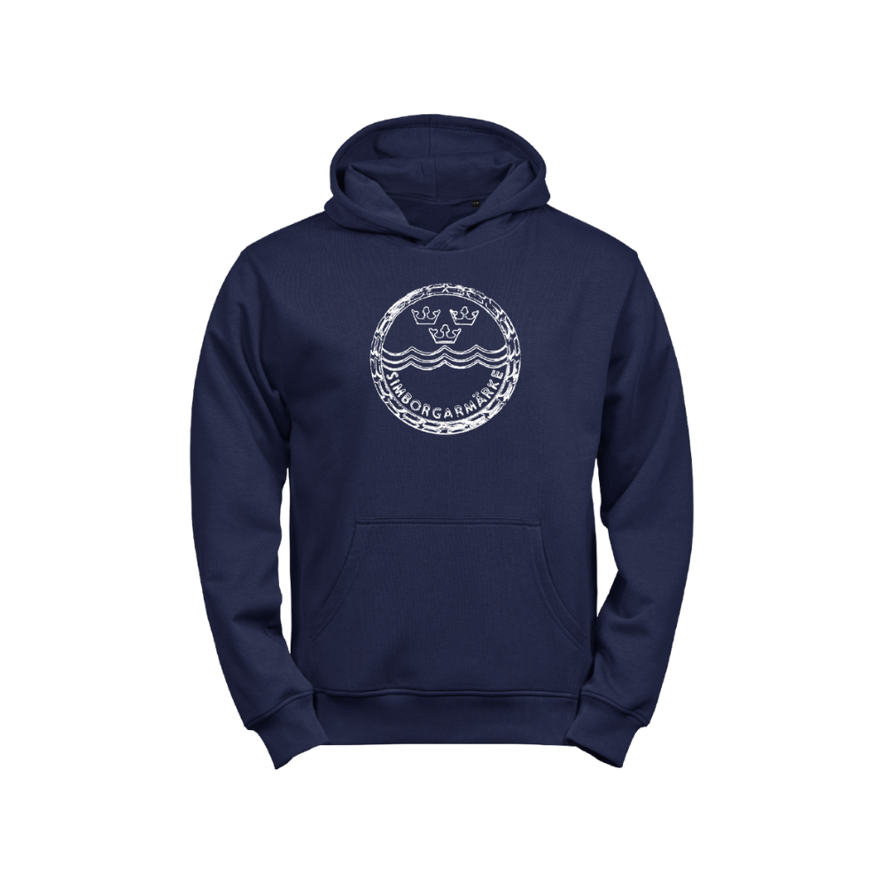 Blå Simborgarhoodie Barn