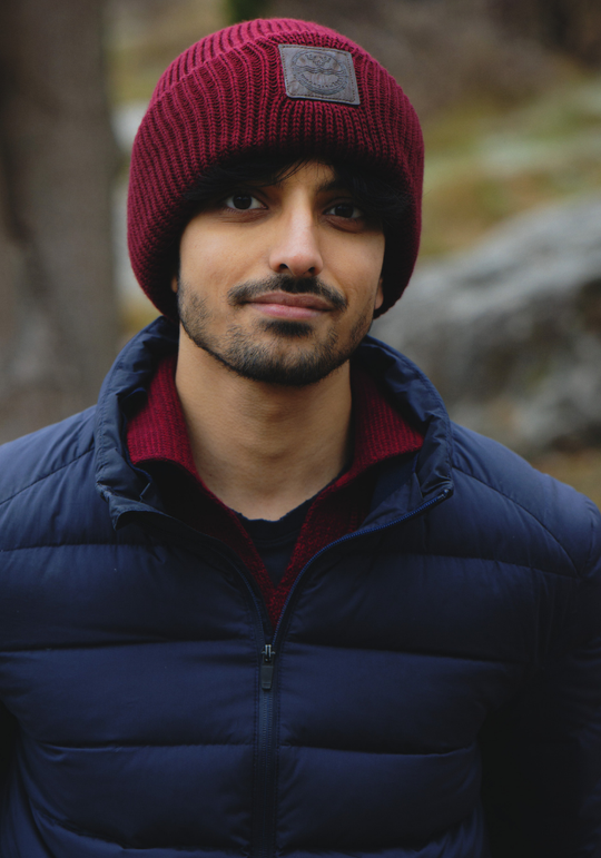 Simborgarmössa Röd