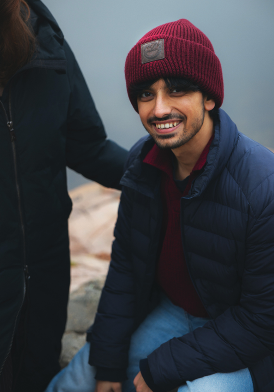 Simborgarmössa Röd