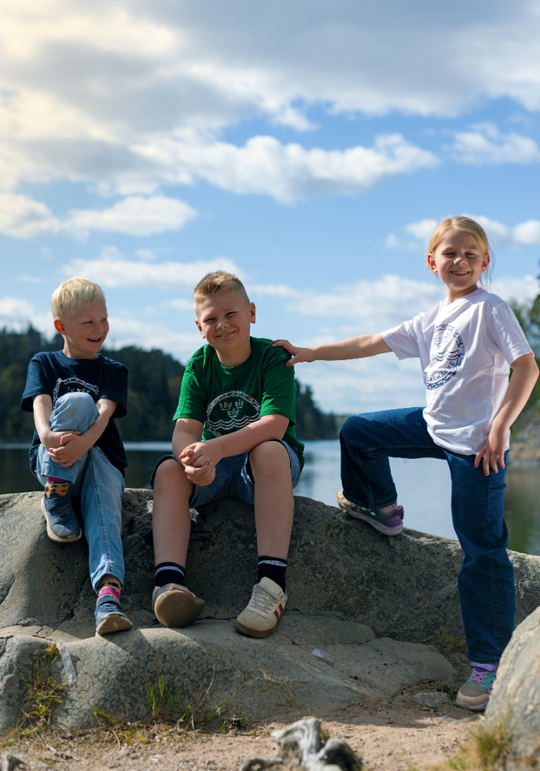 Blå Simborgar T-shirt Barn