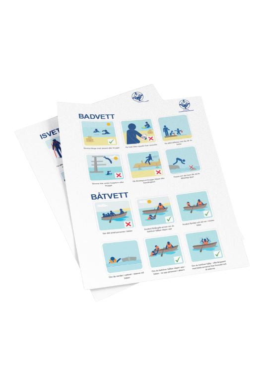 Bad- och Båtvett A5, 25-pack