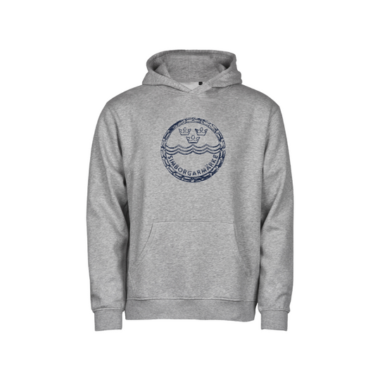 Grå Simborgarhoodie Barn