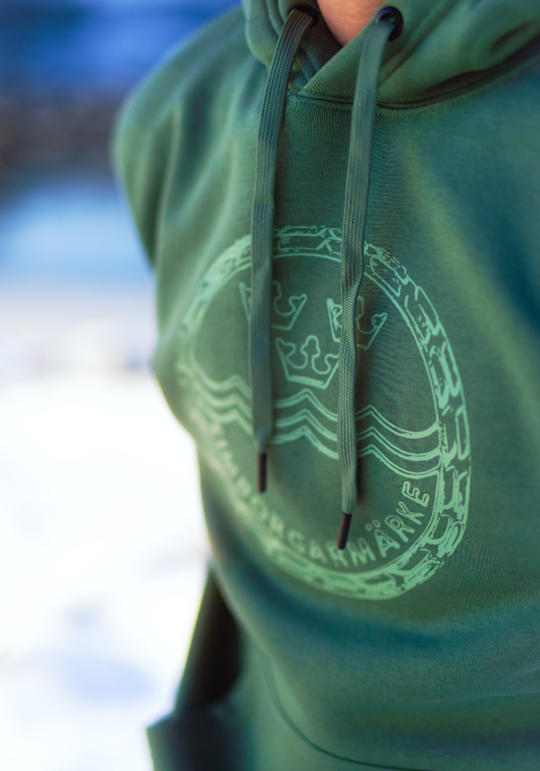 Limited edition Simborgarhoodie grön