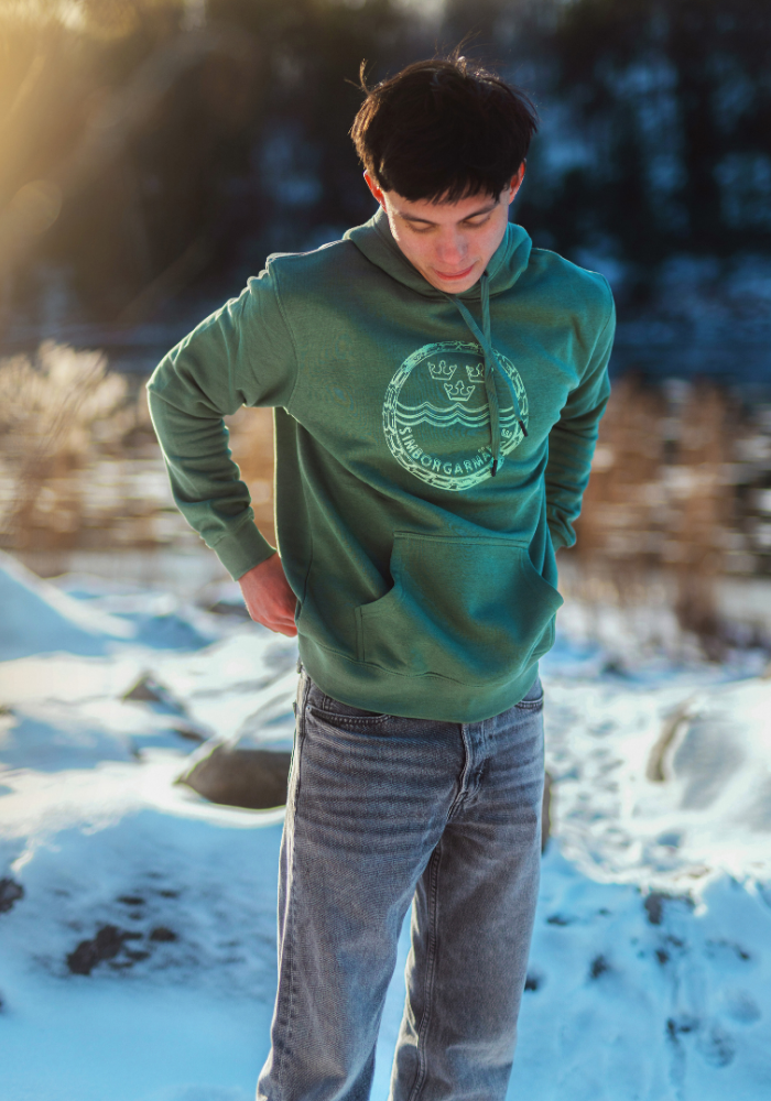 Limited edition Simborgarhoodie grön